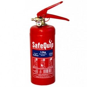 DCP 1.5kg Fire Extinguisher (Safequip)