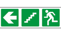 Emergency Stairs Exit - Left